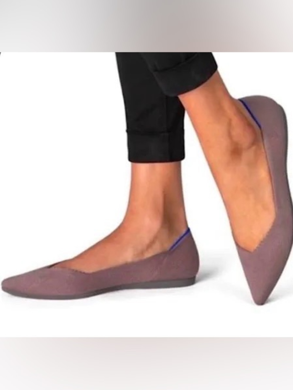 Rothy's The Point Slip-On Knit Pointed Toe  Flats